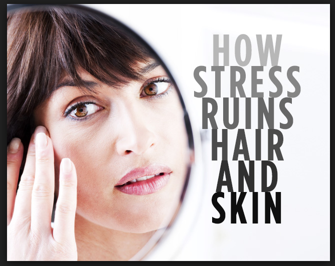 stress and skin